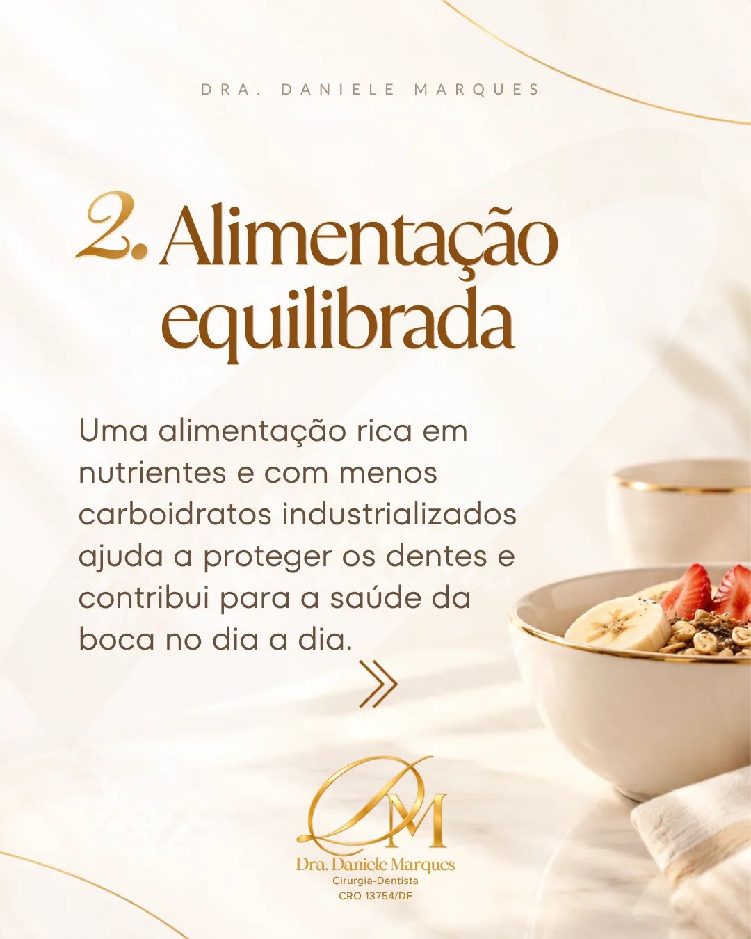 2. Alimentação equilibrada